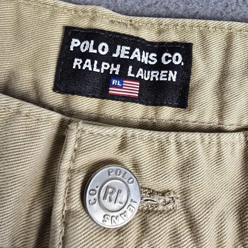 Polo Ralph Lauren Jeans Co Mens 36x30‎ Beige Polo Pants Straight Denim Canada